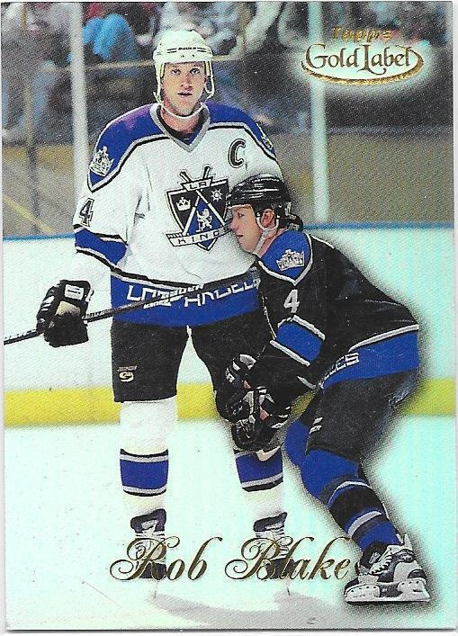1998-99 Topps Gold Label Class 1 #96 Rob Blake LA Kings