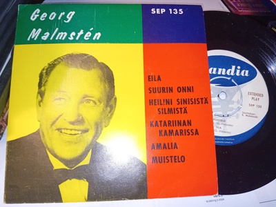 7" EP Georg Malmsten  :  Eila + ( SIS POSTIKULU )