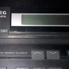 AEG OLYMPIA LCD 580 PÖYTÄLASKIN  VANHA LASKIN - pikkukuva 2