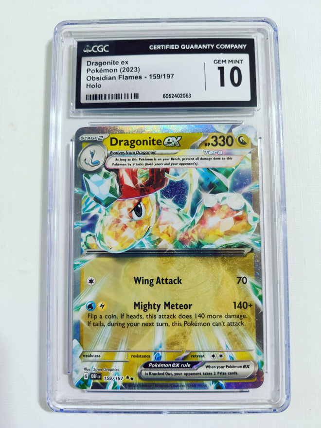Dragonite ex - Obsidian Flames 159/197 Holo CGC 10