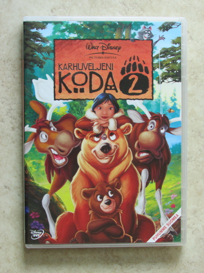 Disney - Karhuveljeni Koda 2, DVD.