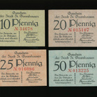 Saksa Notgeld 10, 20, 25, 50 Pfg, Sankt Goarshausen - pikkukuva 1
