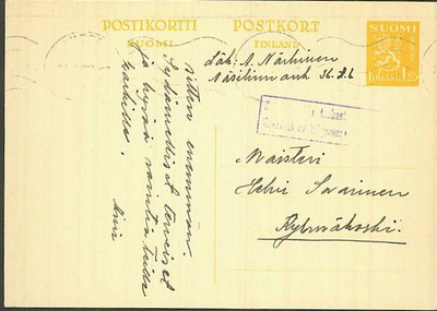 M30 1932 1,25 keltainen ehiö o