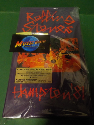 ROLLING STONES - HAMPTON '81 M/M- 2CD BOKSI