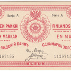 1 Markka 1915 Sarja A, 8num. kl.9 - pikkukuva 1