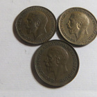 Englanti farthing 3 kpl - pikkukuva 2