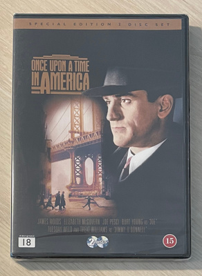 Suuri gangsterisota (1984) Robert De Niro (2DVD) *UUSI*
