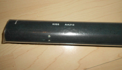 KISS : Vuoden 1985 avaamaton rullattu Anabas -jättijuliste