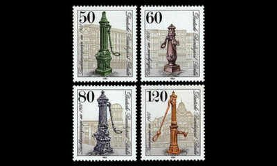 Berlin 689-92 ** Historiallisia vesiposteja (1983)