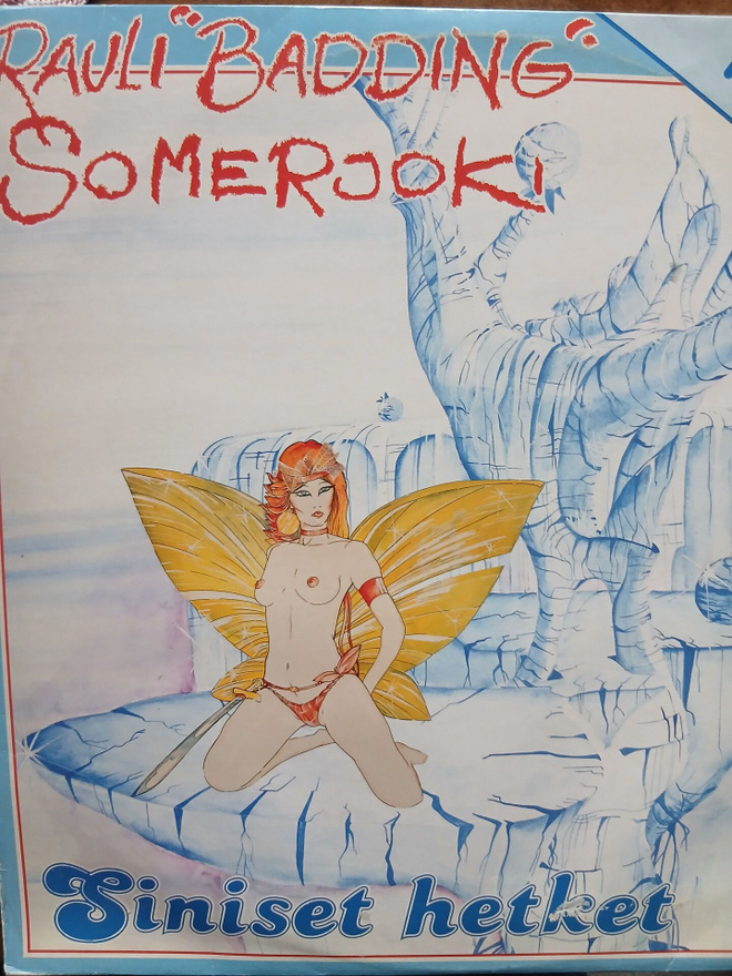 Rauli Badding Somerjoki : Siniset hetket. 2LP