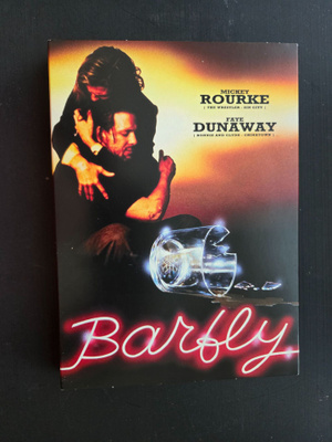 BARFLY . DVD . ROURKE . DUNAWAY . v 1987