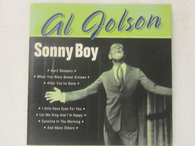 Al Jolson • Sonny Boy CD