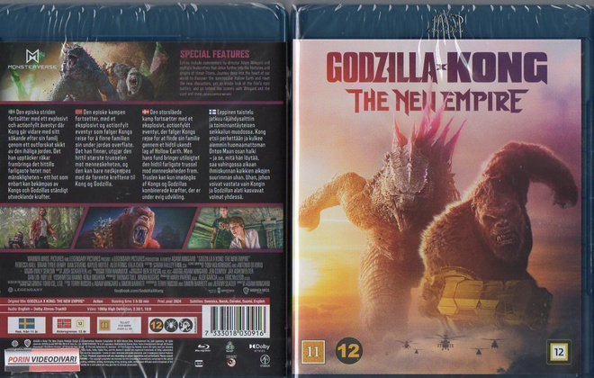 Godzilla X Kong The New Empire	(48 522)	UUSI	-FI-	BLU-RAY	no