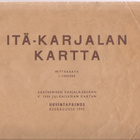 Itä-Karjalan kartta 1941 1:1.000.000 AKS:n 1934 kartan mukaa - pikkukuva 1