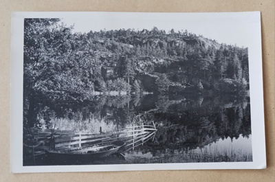 Åland, näkymä Getasta, vanha mv vkpk, p. 1957
