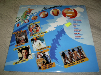 SUMMER HITS TUPLALEVY (LP) FAZER 1990
