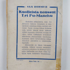 Sax Rohmer : Kuolleista noussut tri Fu-Manchu - pikkukuva 2