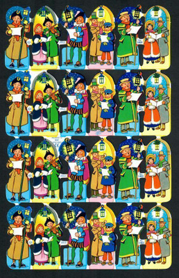 Joulu - MLP 1403 - Kiiltokuva-arkki - Joululaulun laulajat