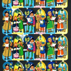 Joulu - MLP 1403 - Kiiltokuva-arkki - Joululaulun laulajat - pikkukuva 1