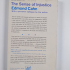 Edmond Cahn : The sense of injustice - pikkukuva 2