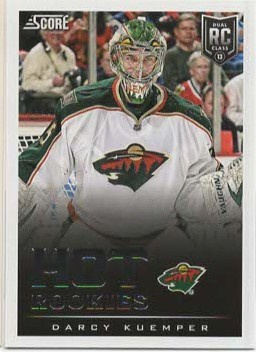 Darcy Kuemper Minnesota 13-14 Score #601 RC