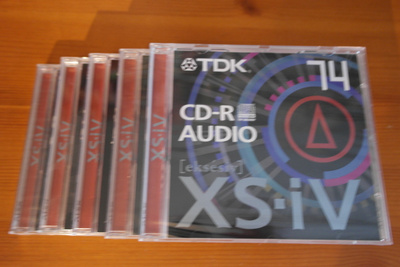 TDK CD-R AUDIO XS-iV 74.UUDET 5kpl