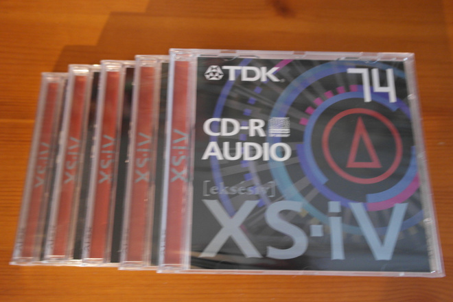 TDK CD-R AUDIO XS-iV 74.UUDET 5kpl
