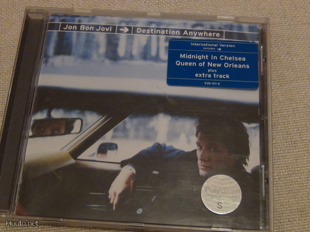 Jon Bon Jovi Destination Anywhere cd EU 1997