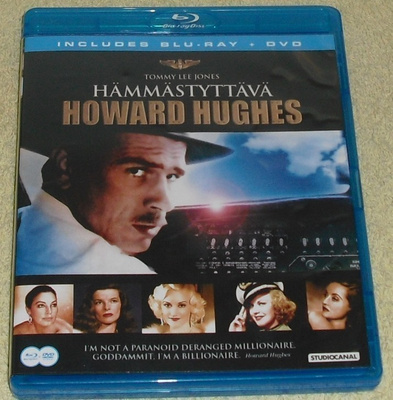 HÄMMÄSTYTTÄVÄ HOWARD HUGHES (FI-julkaisu) BD+DVD***