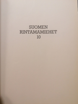 Suomen Rintamamiehet kirjat 9 ja 10