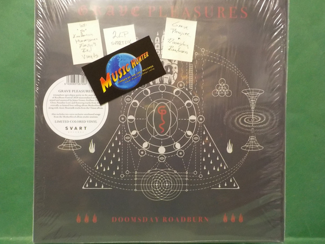 GRAVE PLEASURES - DOOMSDAY ROADBURN - FINLAND 2019 UUSI 2LP