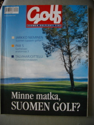 Suomen Golflehti Nro 7/2003 19.3)