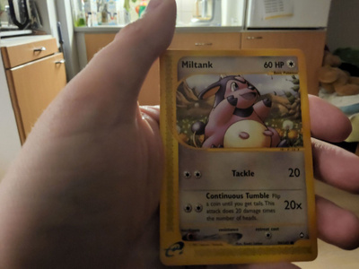 Pokemon Aquapolis Miltank #9 card