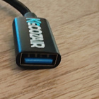 USB-C (uros) - USB 3 (naaras) OTG-sovitin kaapeli - pikkukuva 2