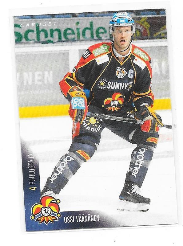 2010-11 CardSet #219 Ossi Väänänen Jokerit