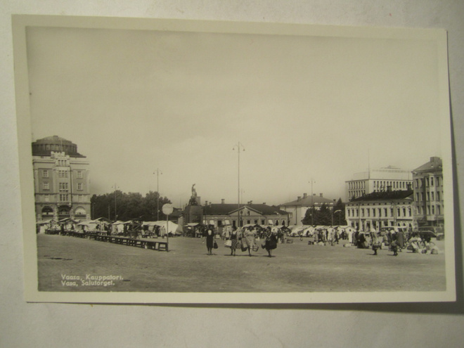 VANHA Postikortti Vaasa 1930-l Alkup.Mallikappale