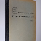 Helsingin kaupungin kunnalliskalenteri 1961 - pikkukuva 1
