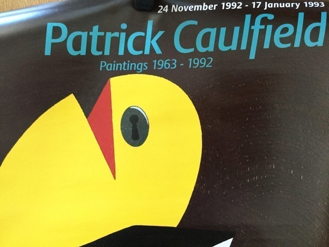 Patrick Caulfield juliste  1992 pop-taide Serpentine G