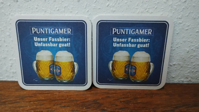 Olutlasinalunen Puntigamer Beer 2kpl