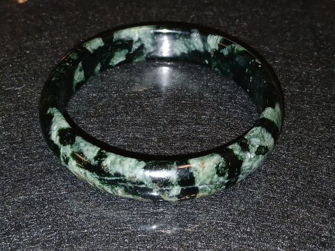 Vintage Jade kivi rannekoru rannerengas