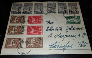 Tampere Juhlamerkki -kuori 1952 PK650/9