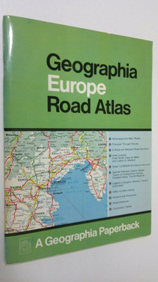 Geographia Europe road atlas