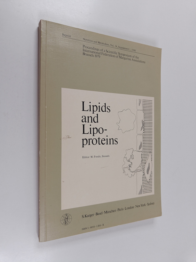 M. Fondu : Lipids and liporoteins : proceedings of a Scie...
