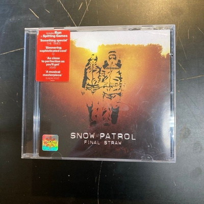 Snow Patrol - Final Straw CD