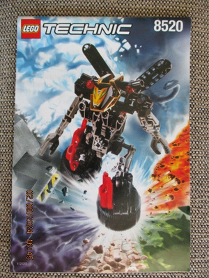 LEGO TECHNIC 8520 OHJEKIRJANEN