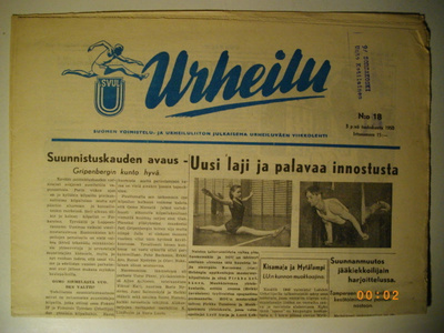 Urheilu lehti Nro 18/1950 (28.10)