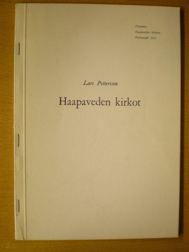 Lars Pettersson: Haapaveden kirkot