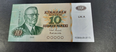 10mk 1980 Litt.A, UUS-Koi, KL 9-10