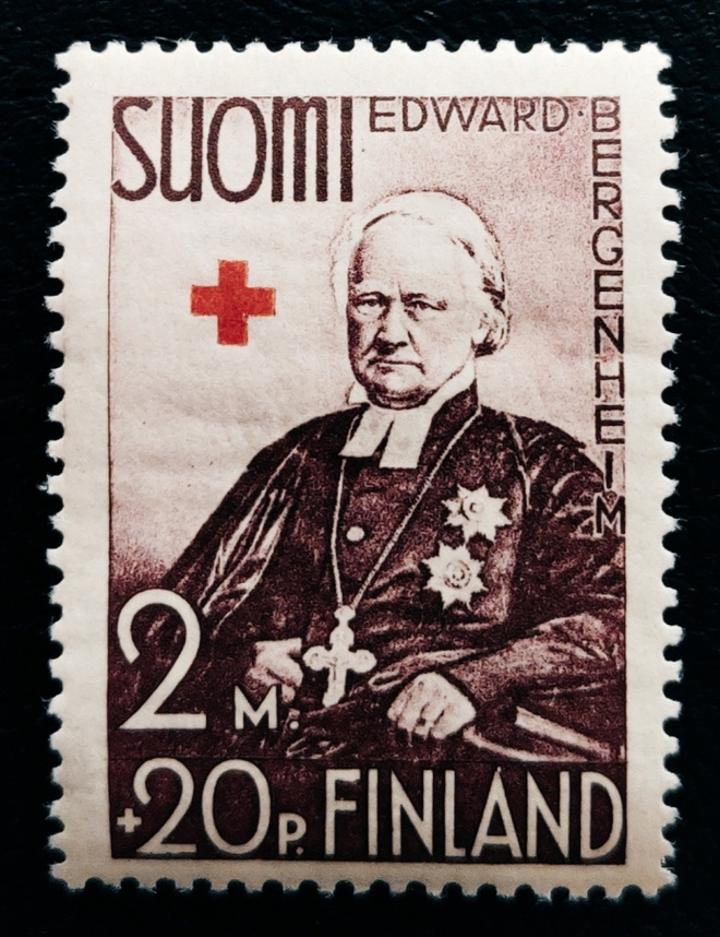 1938 Punainen risti 2mk+20p *