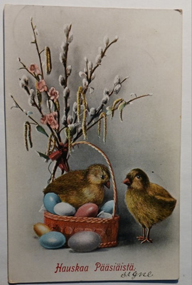 Tiput, munia korissa, pajunkissoja, Pääsiäispk, 1916 + sens.